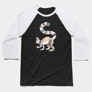 Splotchy Lemur Baseball T-Shirt